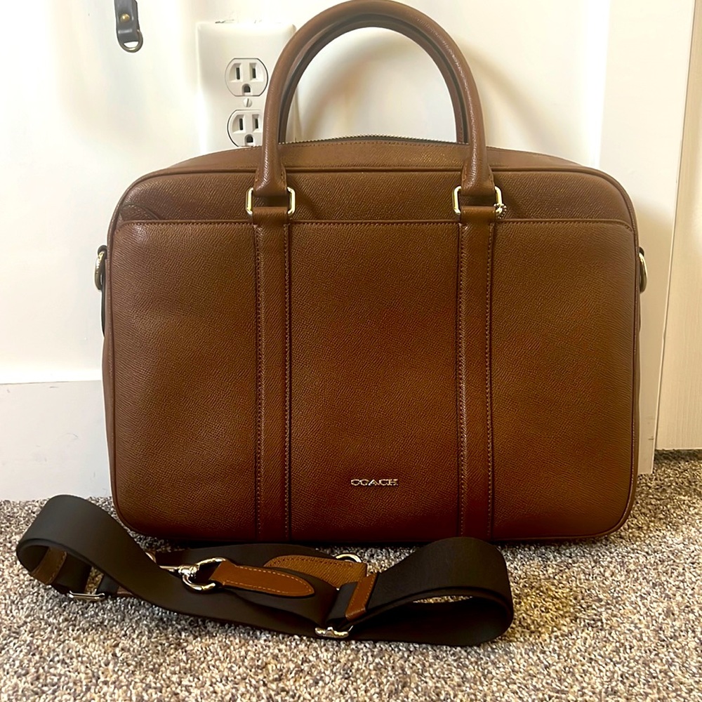 Coach Leather Lap Top Bag New w/o tags